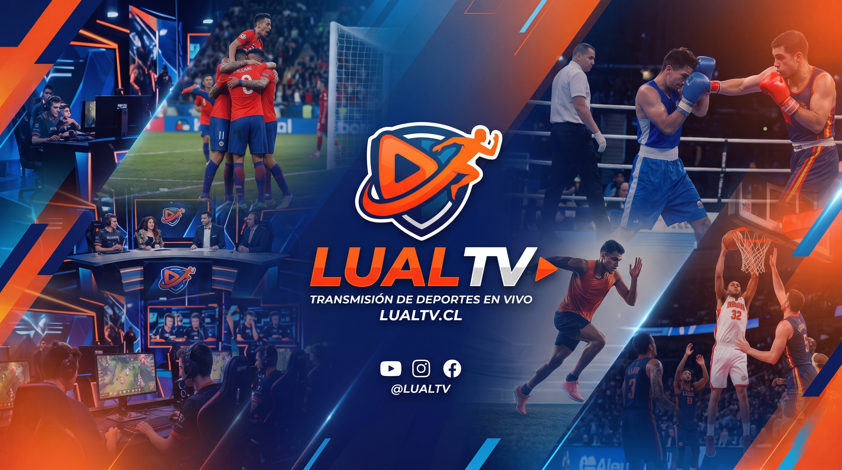LUAL TV, transmisión de deportes en vivo